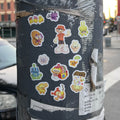 Doodle Critters Sticker Sheet
